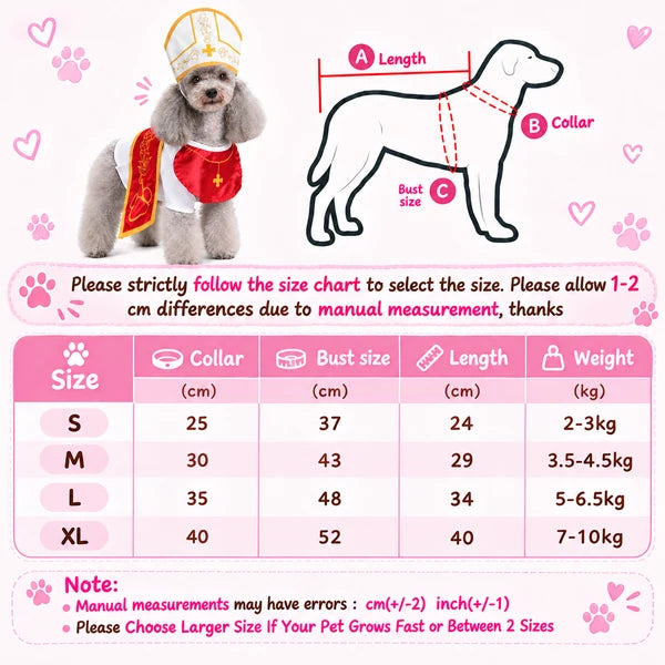 Holy Pet Costume